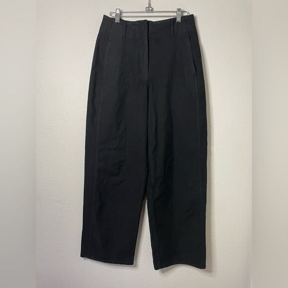 Aritzia Wilfred Effortless trousers, Pants size 4 wide leg Black